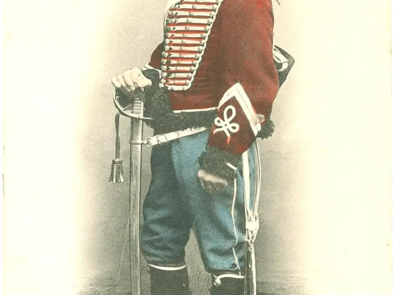 Billede 1 - Garderhusar i gallauniform