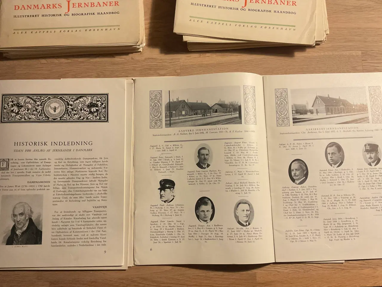 Billede 4 - Danmarks Jernbaner,illustreret håndbog i hæfteform