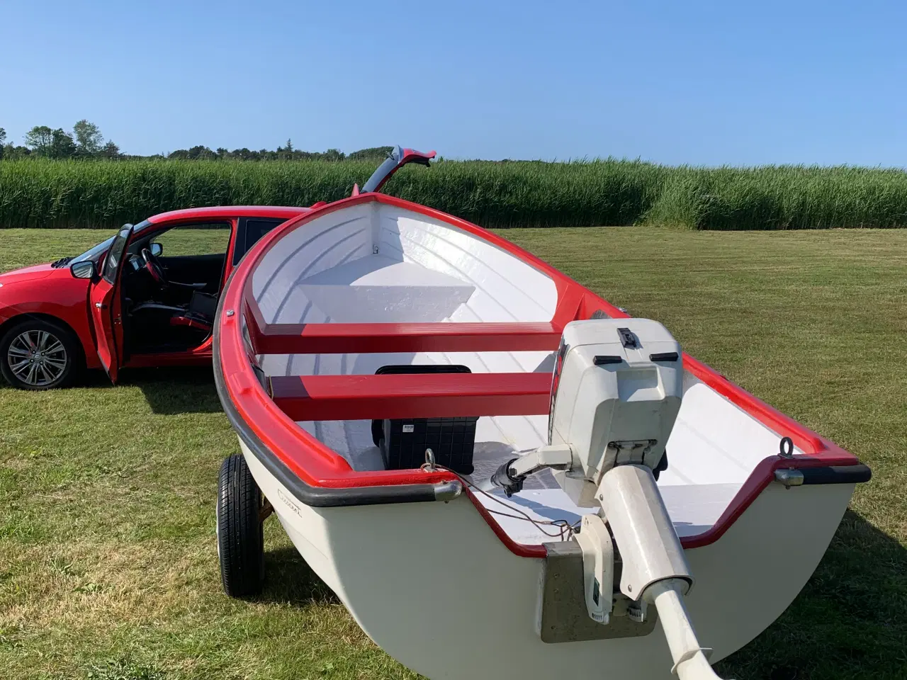 Billede 6 - Søstærk jolle med motor og vogn