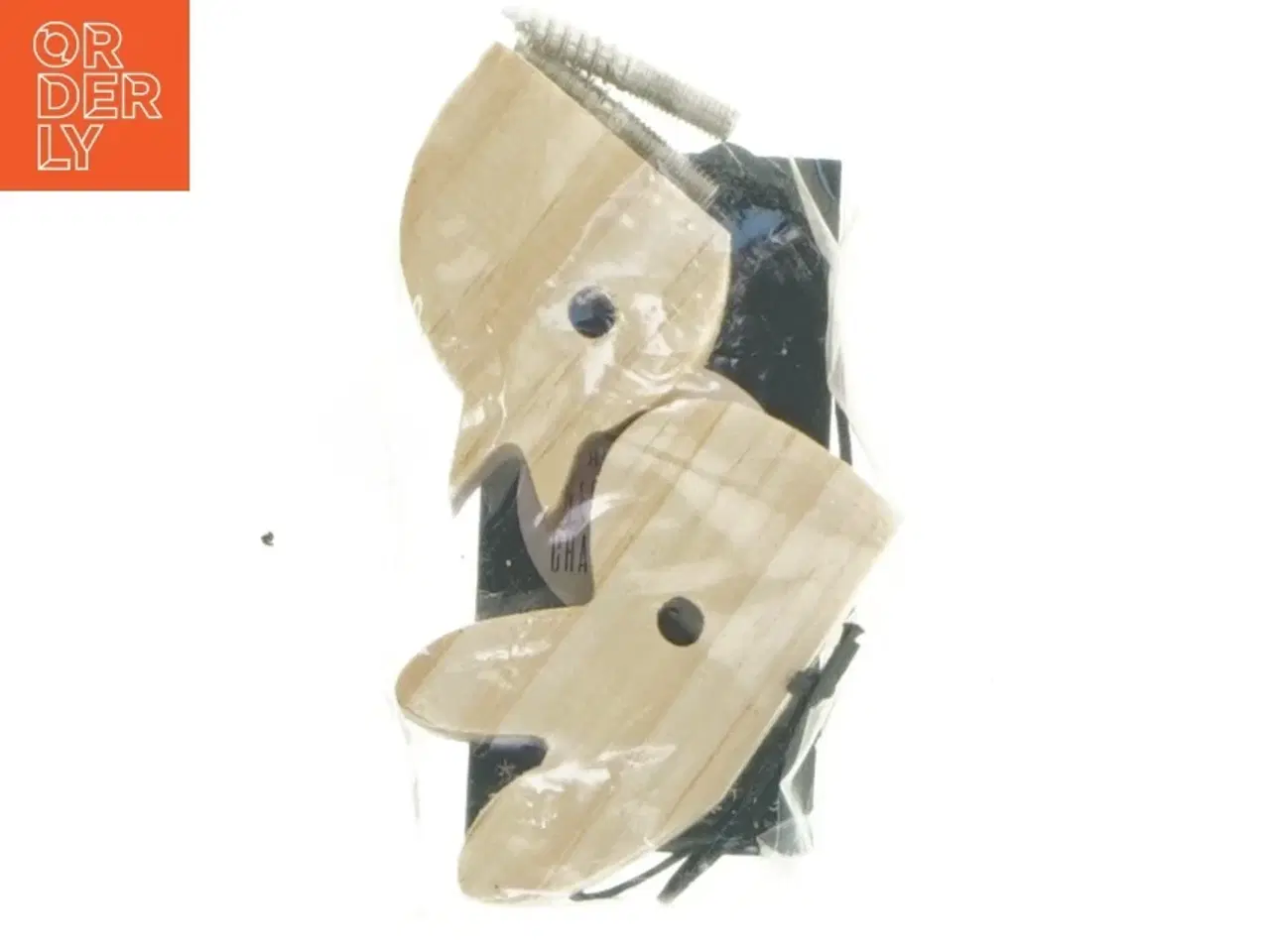 Billede 4 - Bloomingville træhænger fra Bloomingville (str. 6 cm og 5 cm)