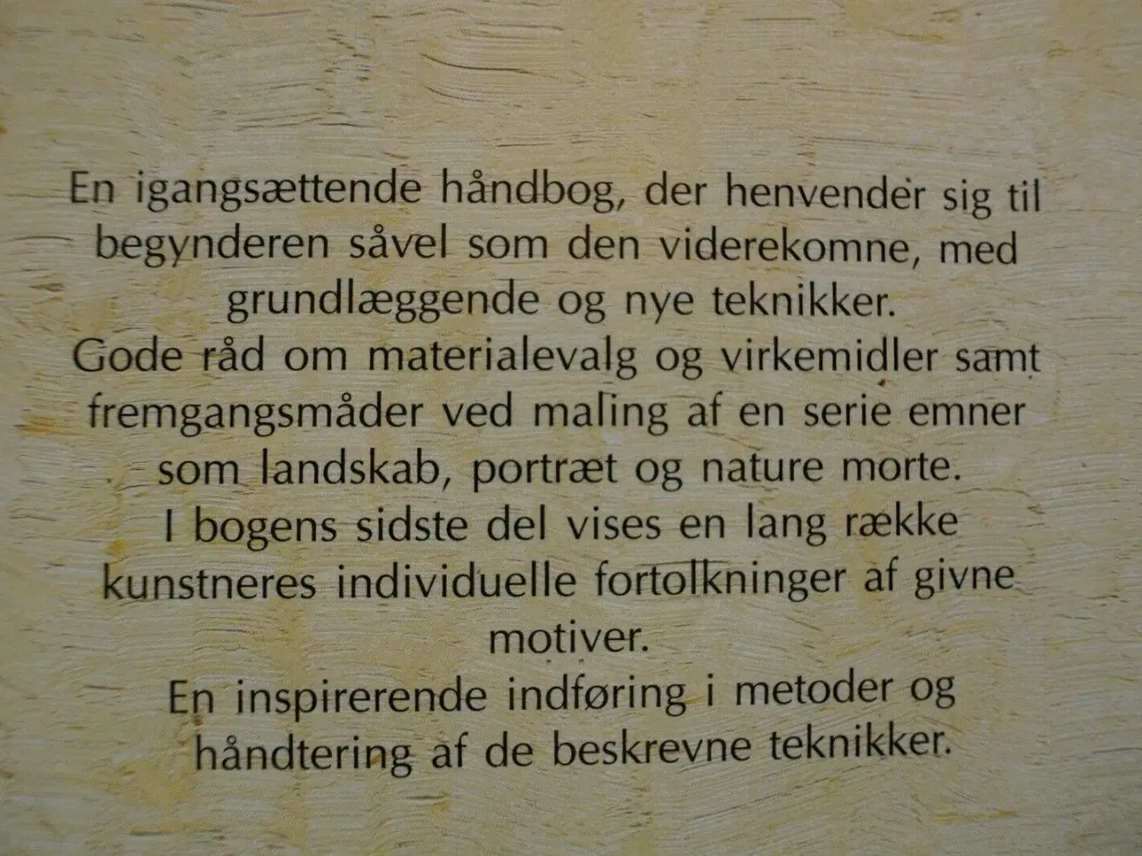 Billede 3 - håndbog i oliemaleri, af jeremy galton, emne: hobb