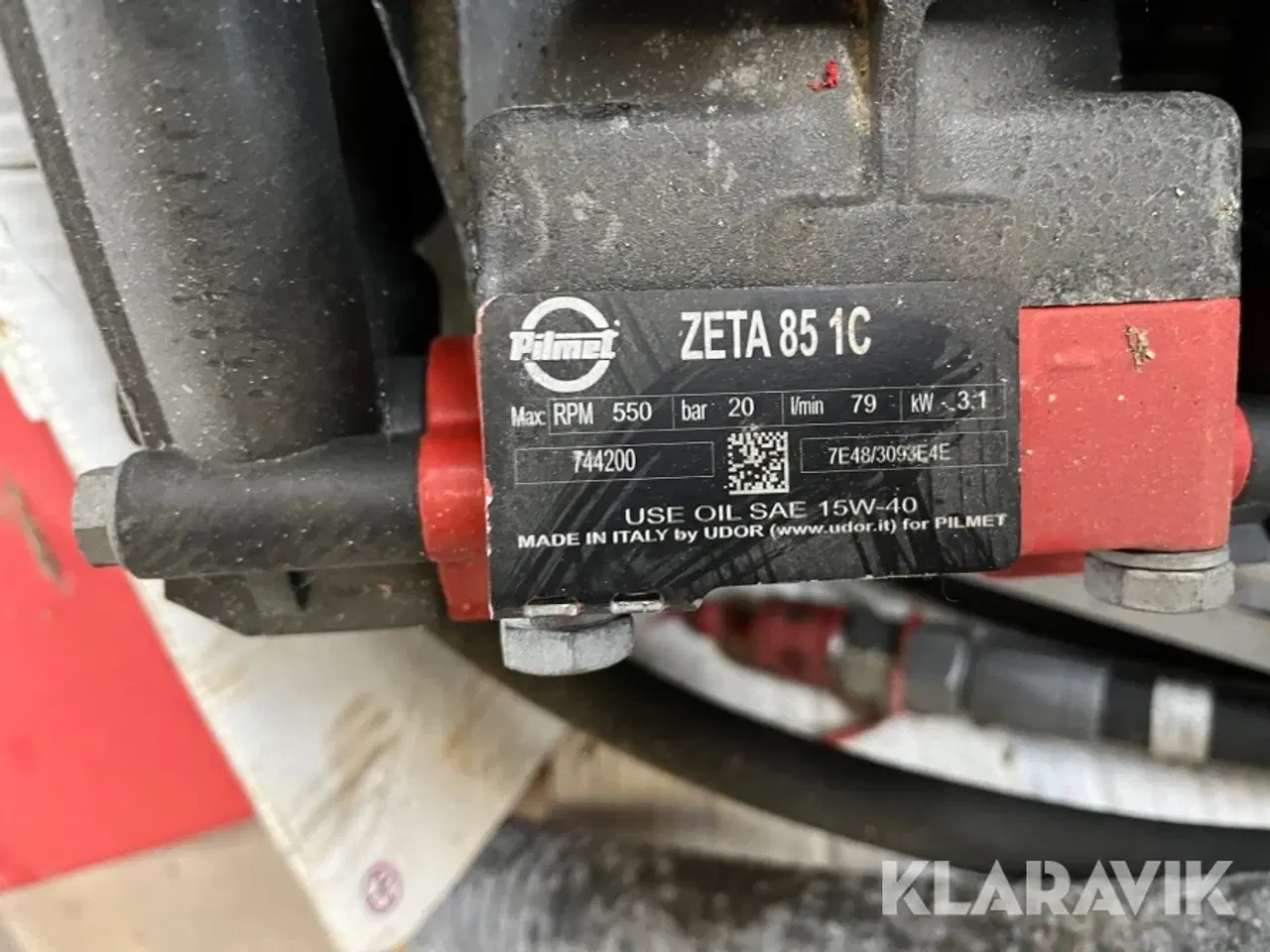 Billede 6 - Pumpe til Lindus fronttank