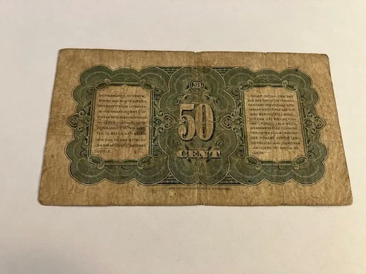 Billede 2 - 50 Cent Netherlands Indies 1945