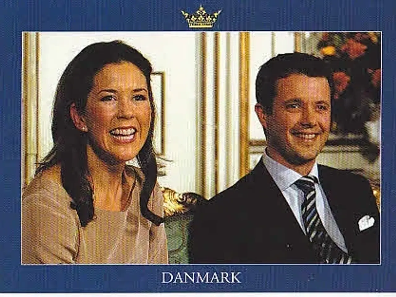 Billede 1 - Kronprins Frederik og Mary Donaldson - Trojaborg ROY 5 - Ubrugt