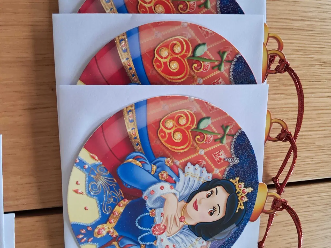 Billede 6 - Julehilsen/til og fra kort incl. Kuvert.