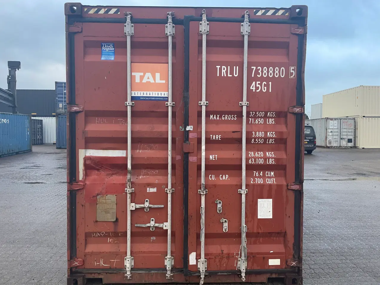 Billede 3 - 40 fods HC Container - ID: TRLU 738880-5