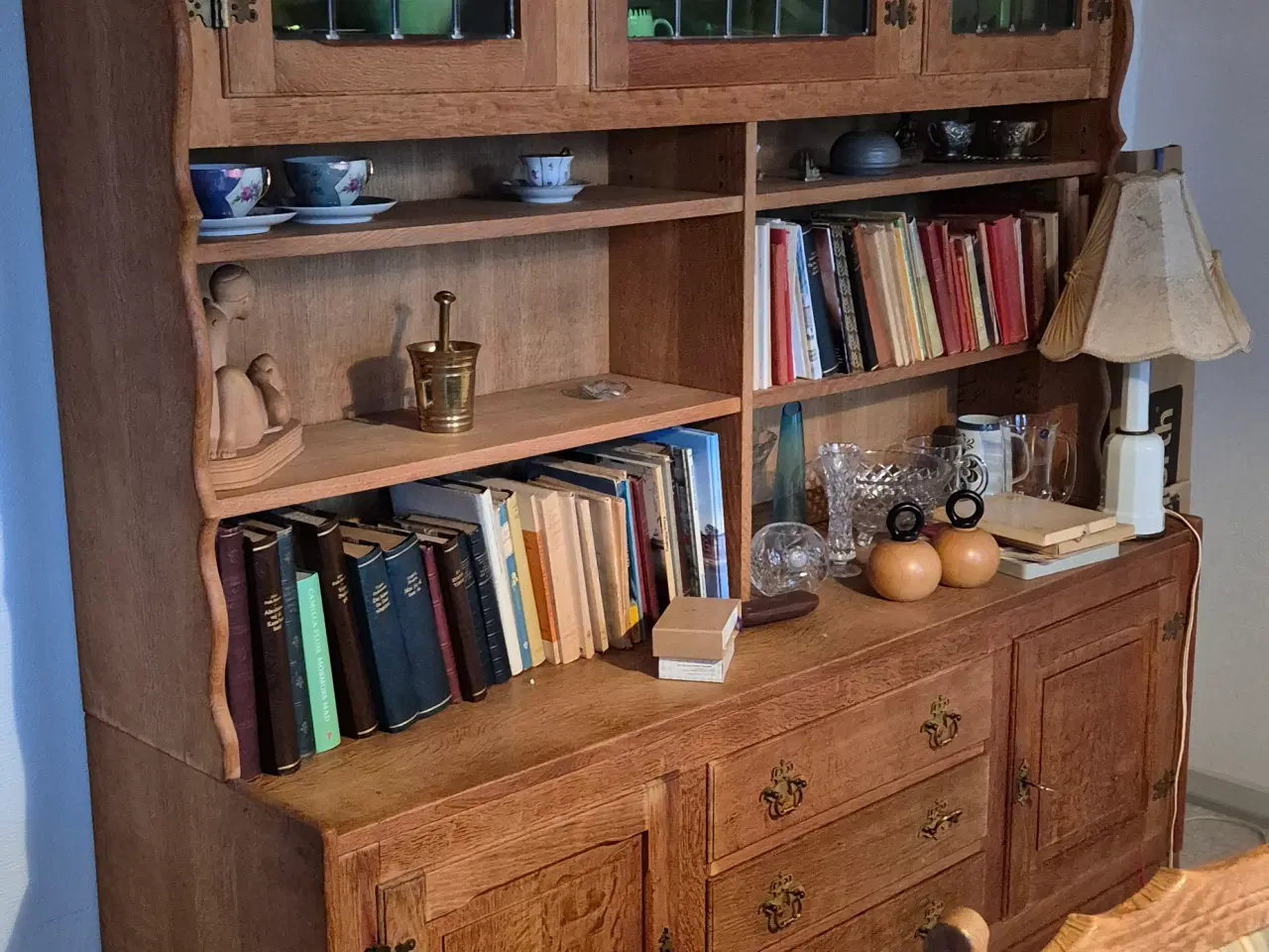 Billede 2 - Spisebordssæt i egetræ