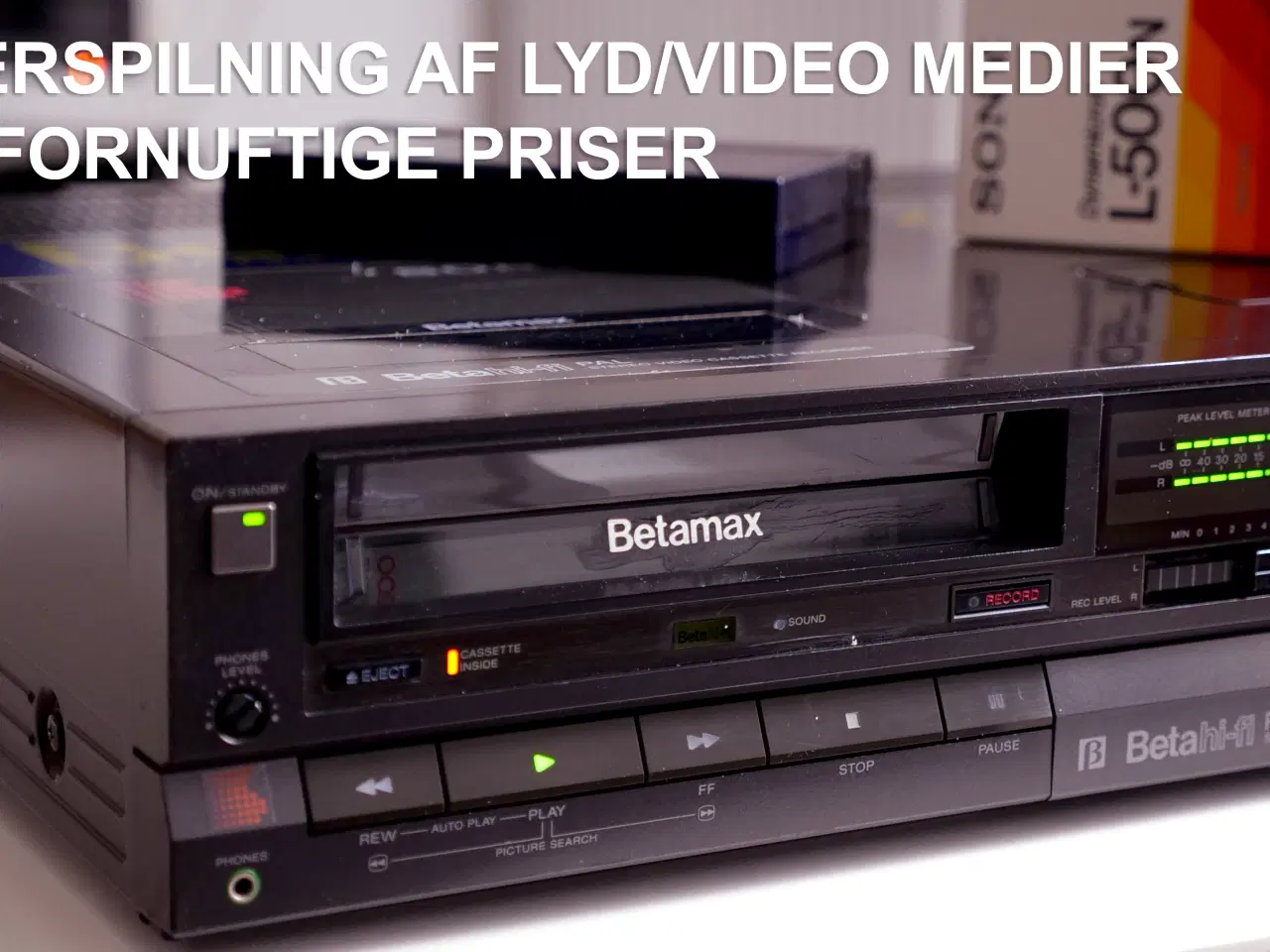 Billede 1 - Overspilning af lyd/video medier!