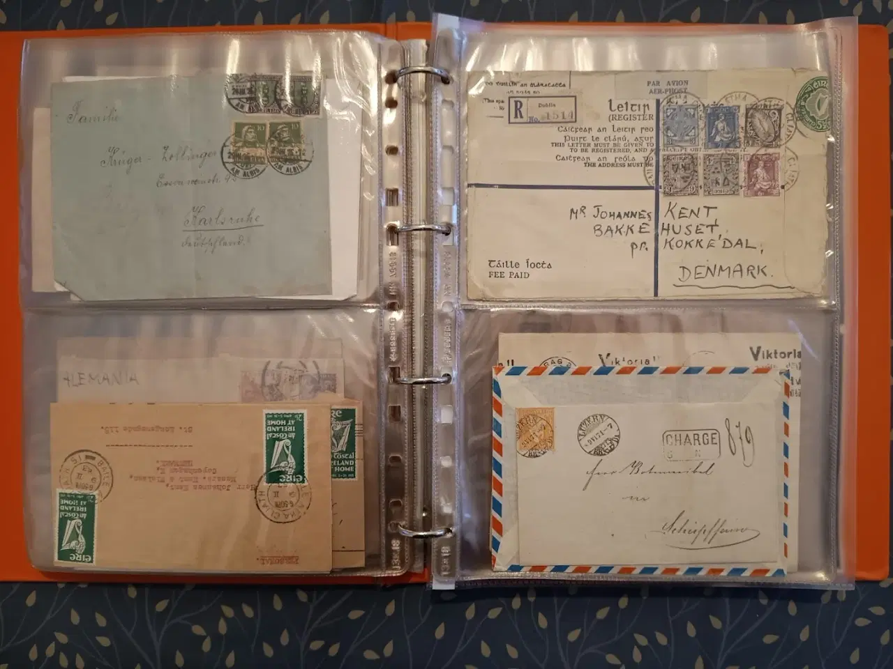 Billede 17 - Mappe med gamle breve