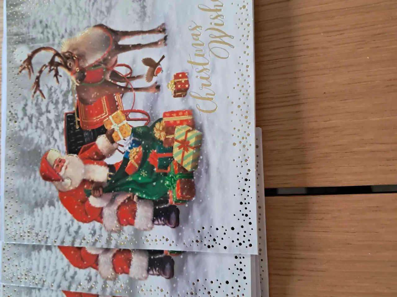 Billede 9 - Julehilsen/til og fra kort incl. Kuvert.