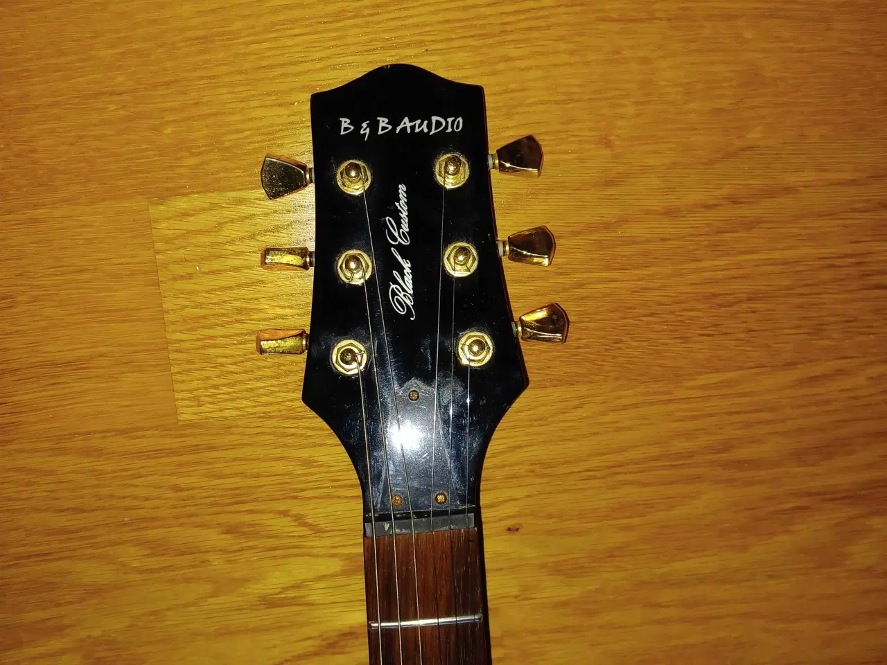 Billede 4 - B&B Audio Black Custom El guitar