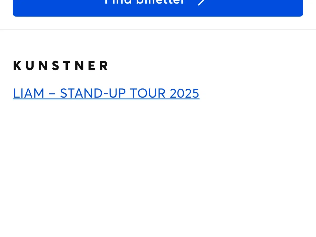 Billede 2 - 2x billet til Liam stand up d. 31. Maj kl. 18:00 