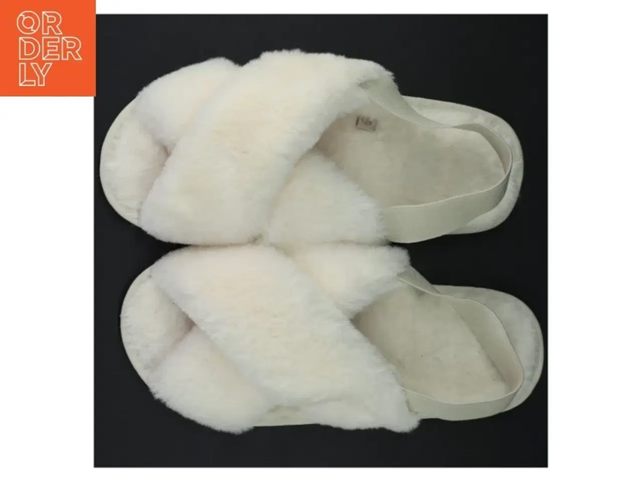 Billede 4 - Hvide plyssandaler fra Rosemunde (str. 38 til 39)