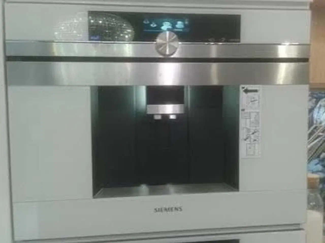 Billede 5 - Siemens indbygning kaffemaskine .