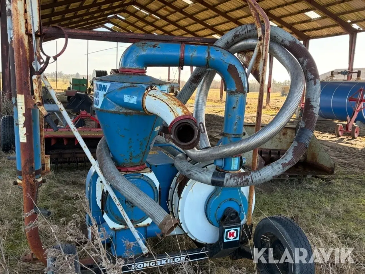Billede 11 - Sugetrykblæser Kongskilde Kilerem XPB 2500 Flankeårf