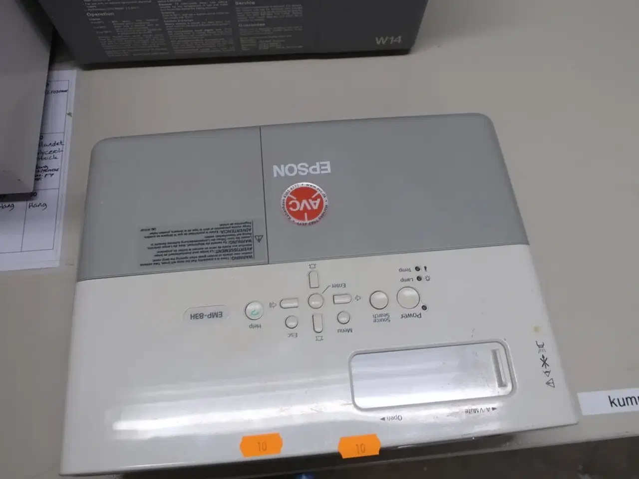 Billede 3 - Projektor EPSON EMP-83H
