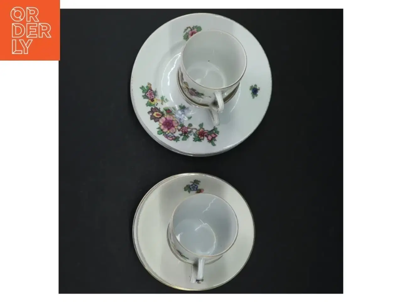 Billede 2 - Porcelænskopper og underkopper fra KPM (str. Ø. 15 cm. ø. 12,5 cm. h 6 cm ø. 6,5 cm)