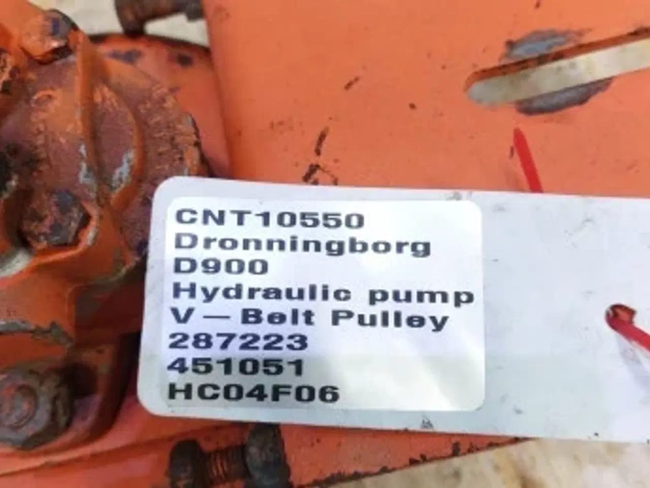 Billede 7 - Dronningborg D900 Hydraulic pump 287223