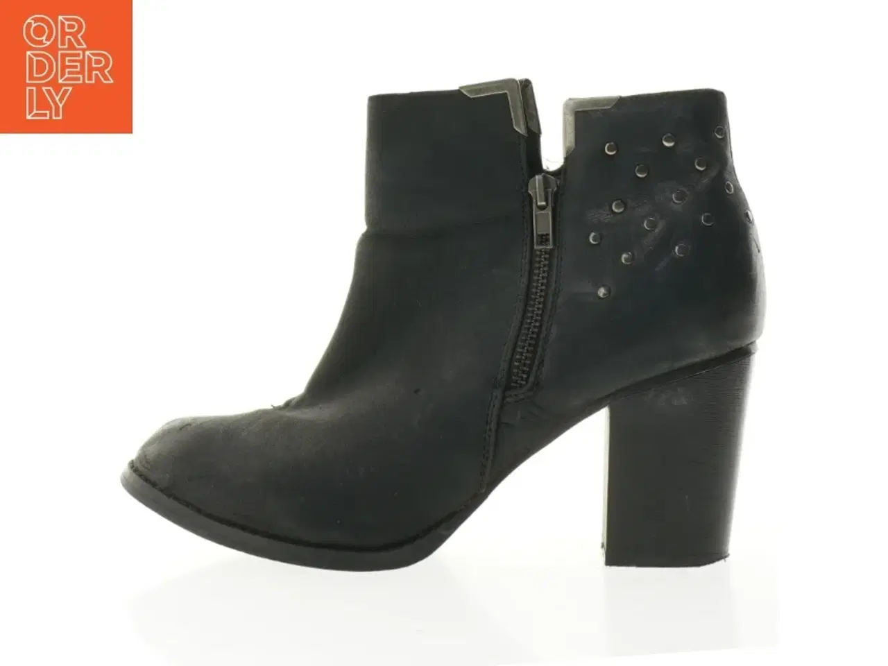 Billede 1 - Brugte sorte ankelstøvler fra Graceland (str. 40)