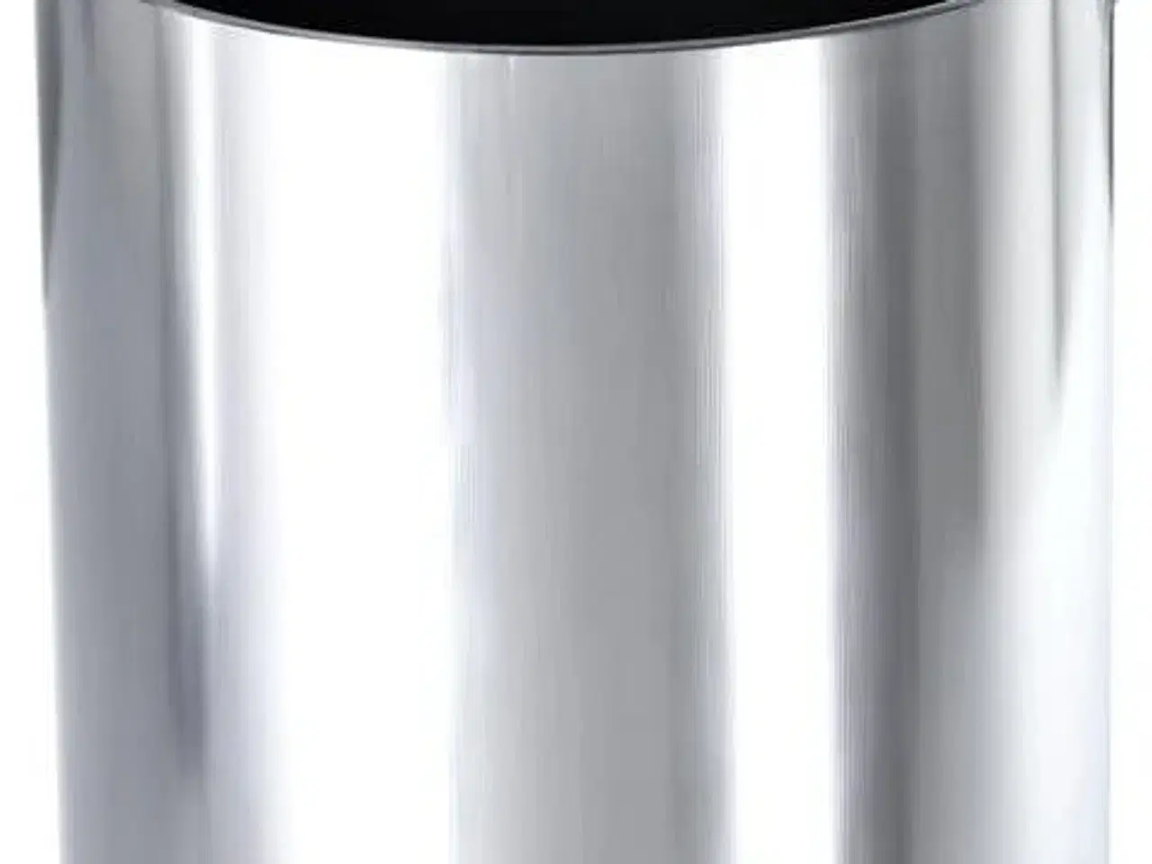 Billede 5 - Skraldespand/Askebæger på fod rustfrit stål, sort, 60,5 × 24,5 cm (LTB17C)