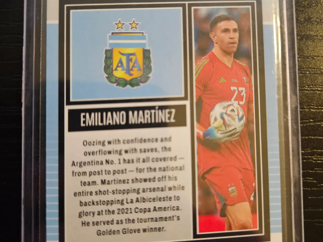 Billede 2 - Emiliano Martinez 20/65 Fodboldkort