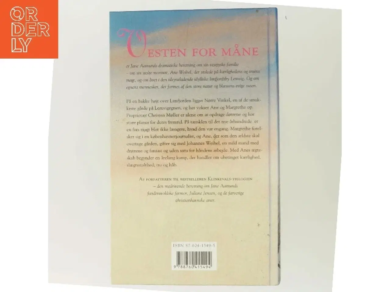 Billede 3 - Vesten for måne af Jane Aamund (Bog)