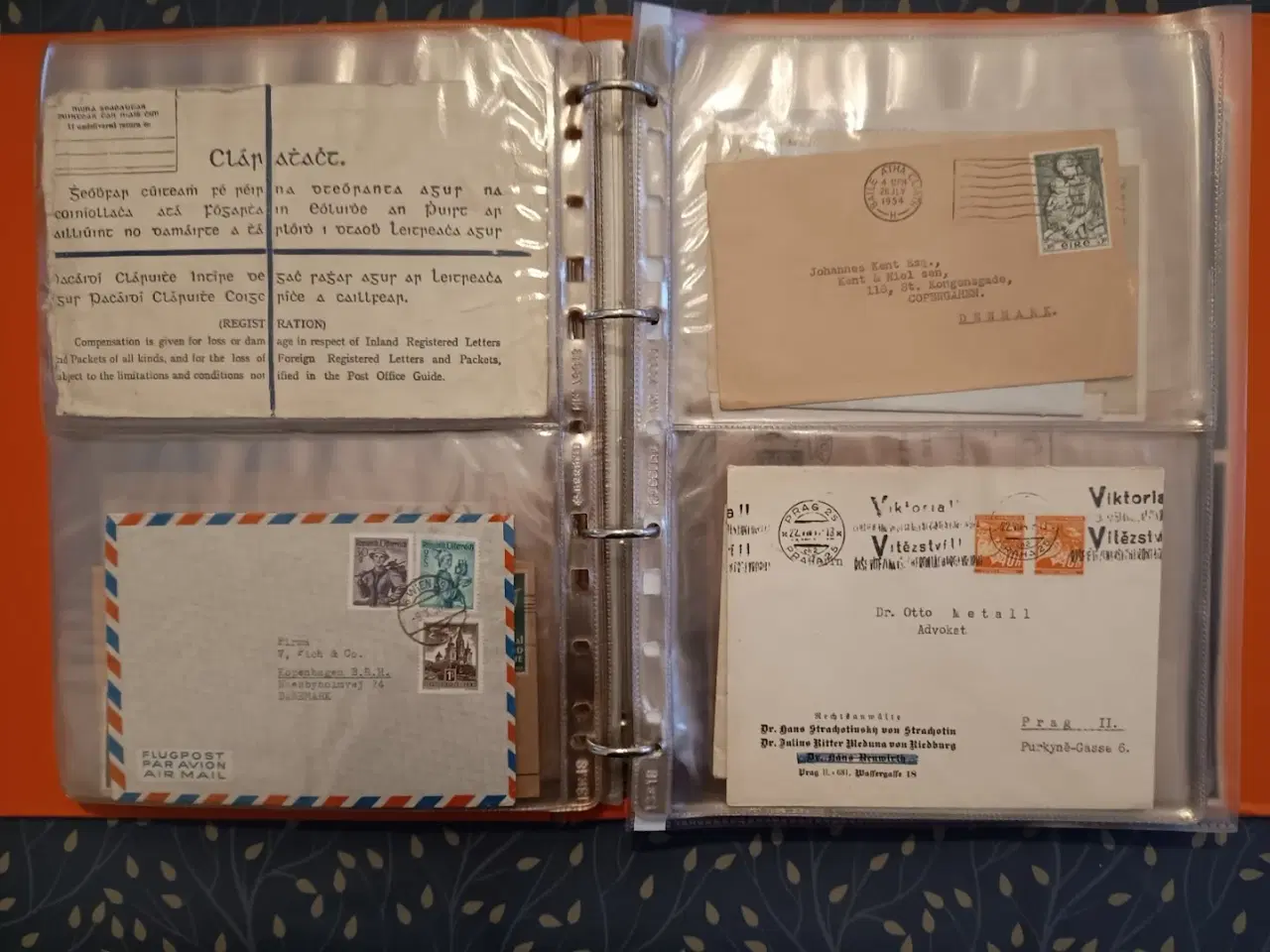 Billede 18 - Mappe med gamle breve