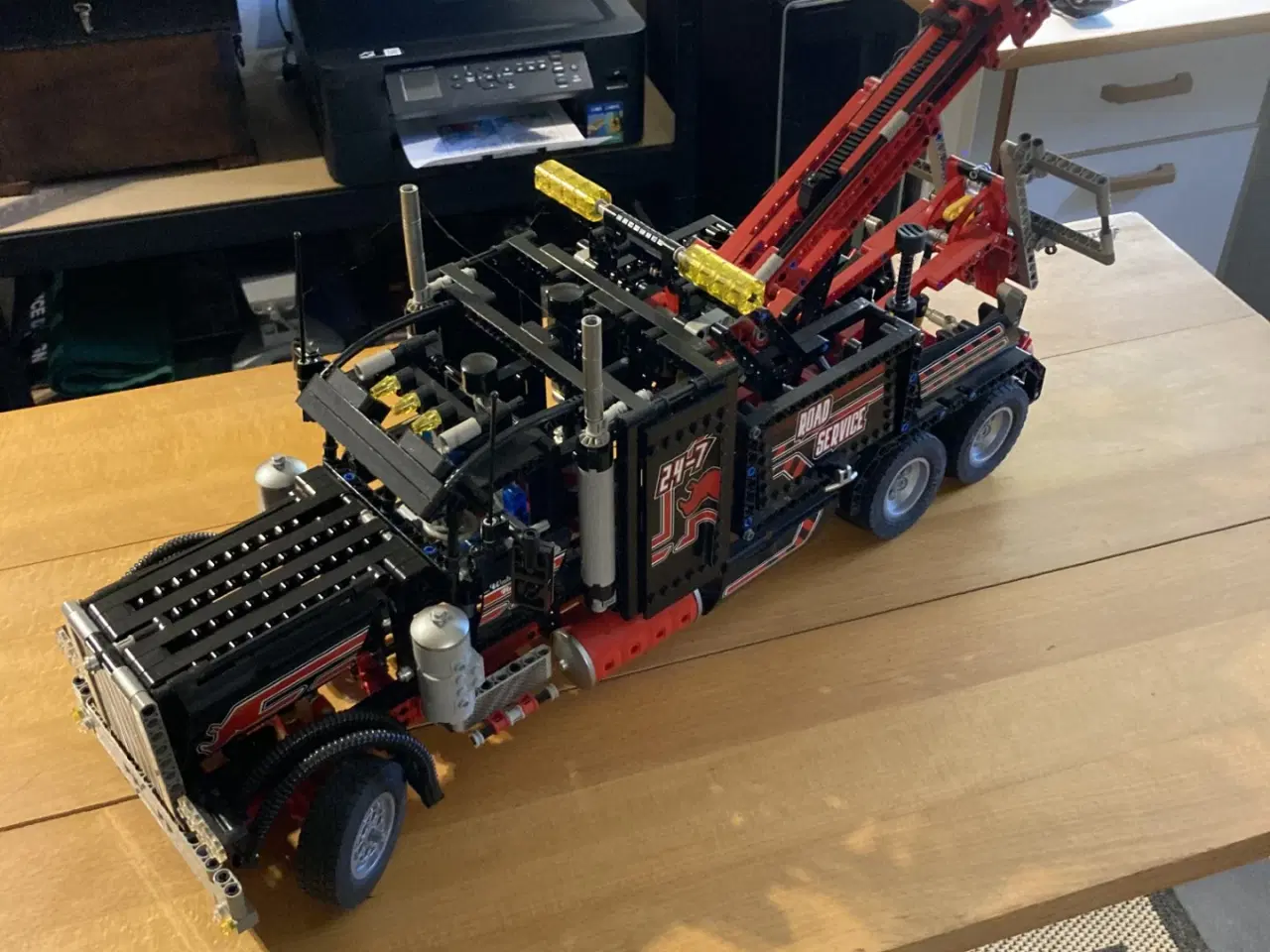 Billede 1 - Lego truckker/kran Nr. 8285