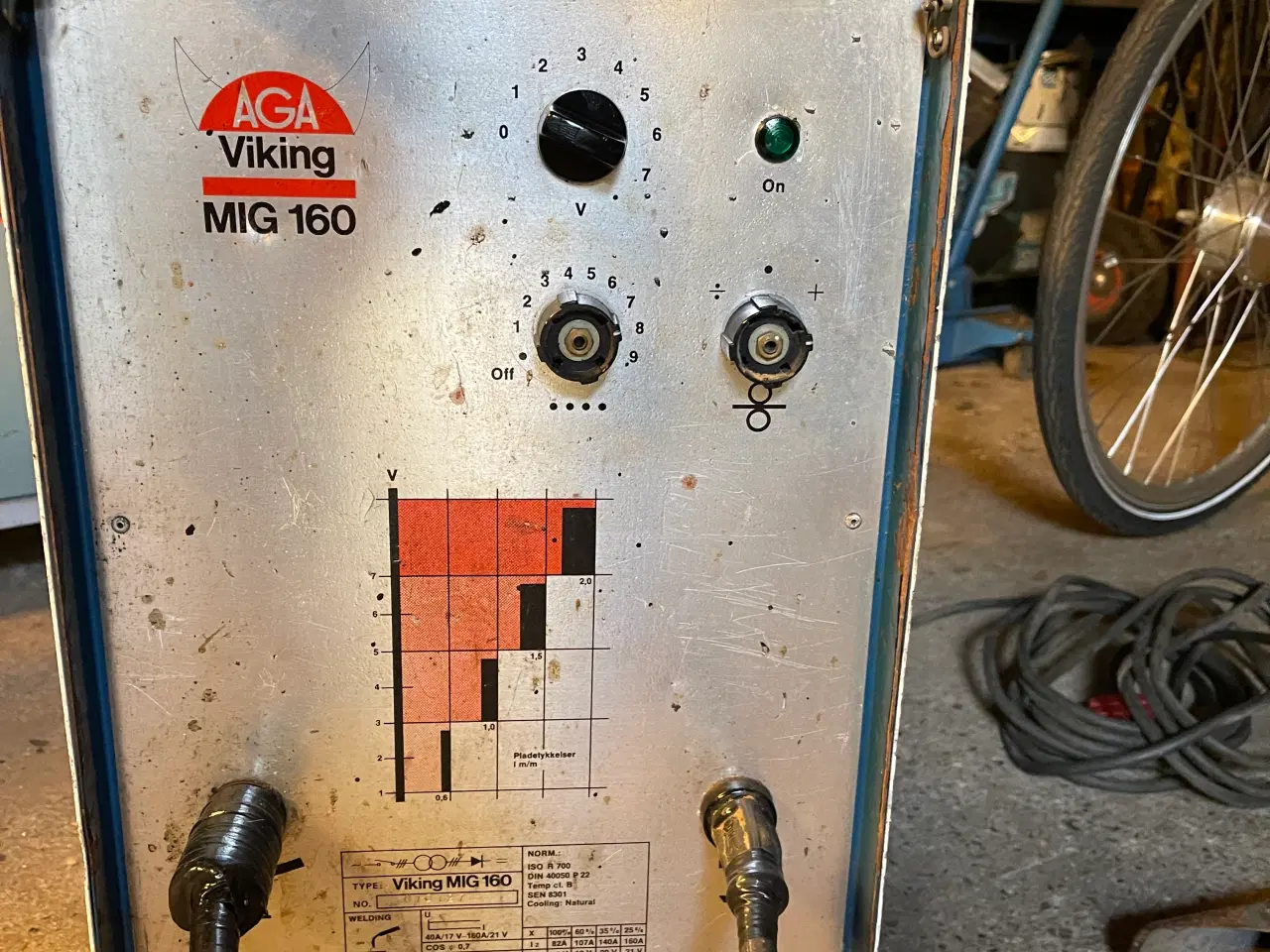 Billede 1 - AGA Co2 svejser 160 Amp