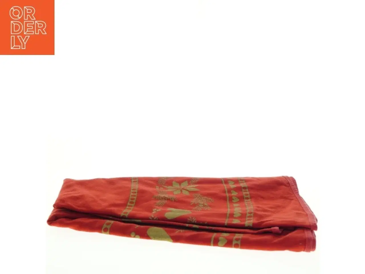 Billede 5 - Rødt juledug (str. 140 cm)