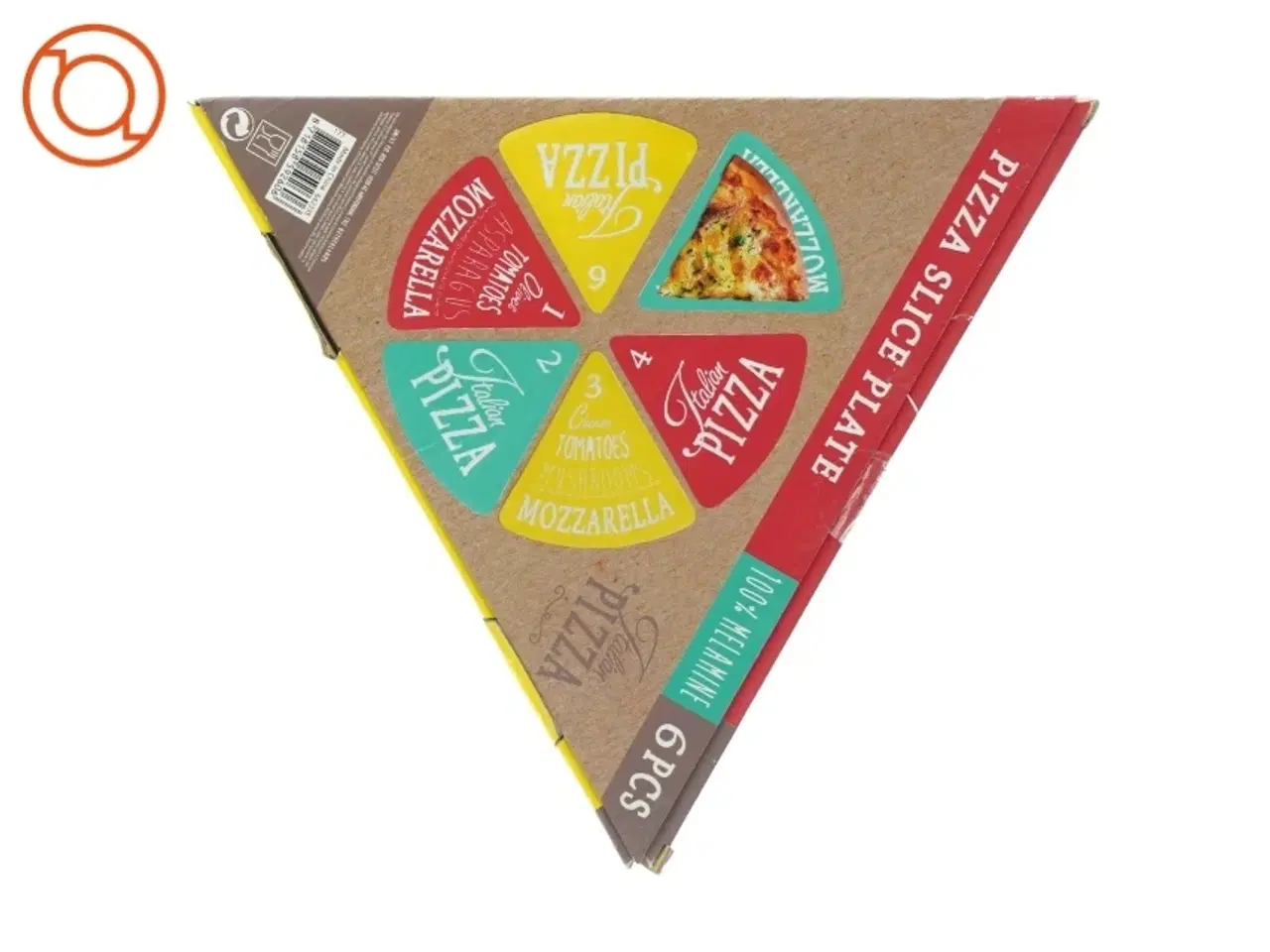 Billede 2 - nye Pizza slice plate (str. 23 x 22cm)