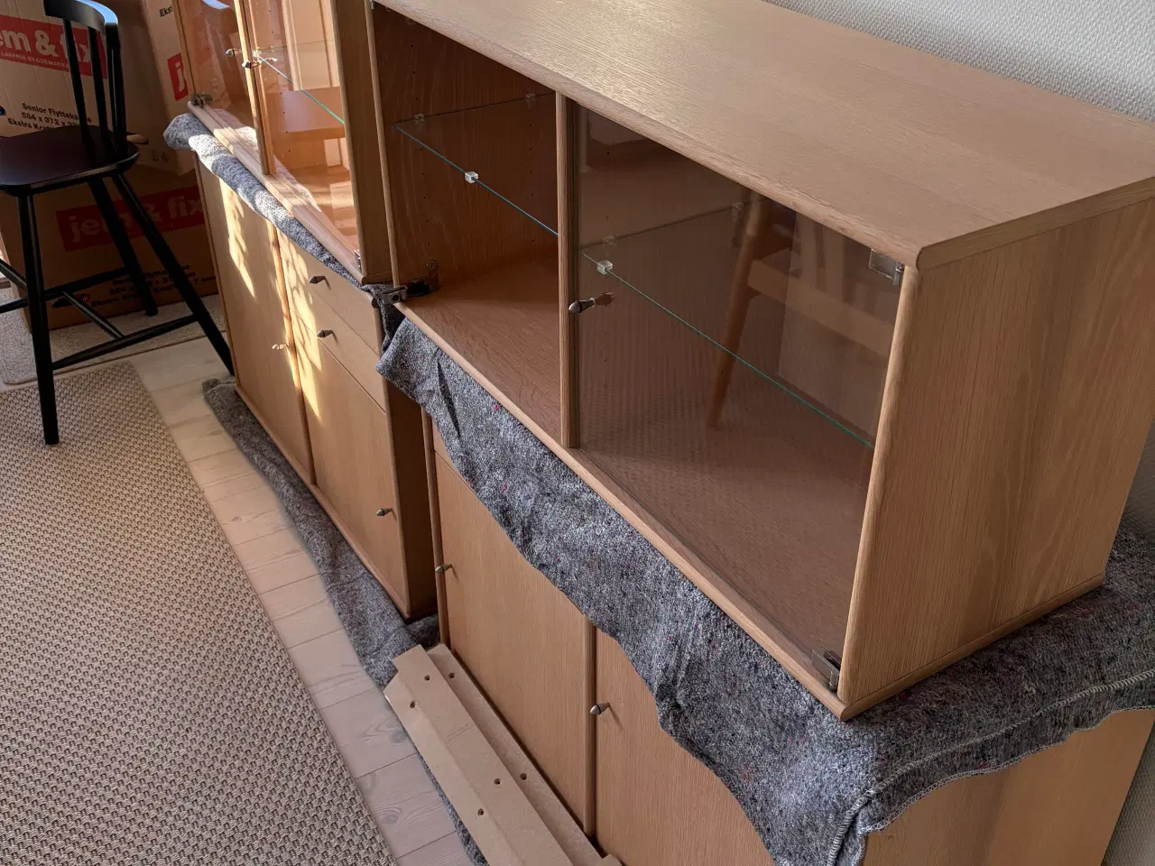 Billede 6 - Vitrineskabe 4 stk. mrk. Mistral 