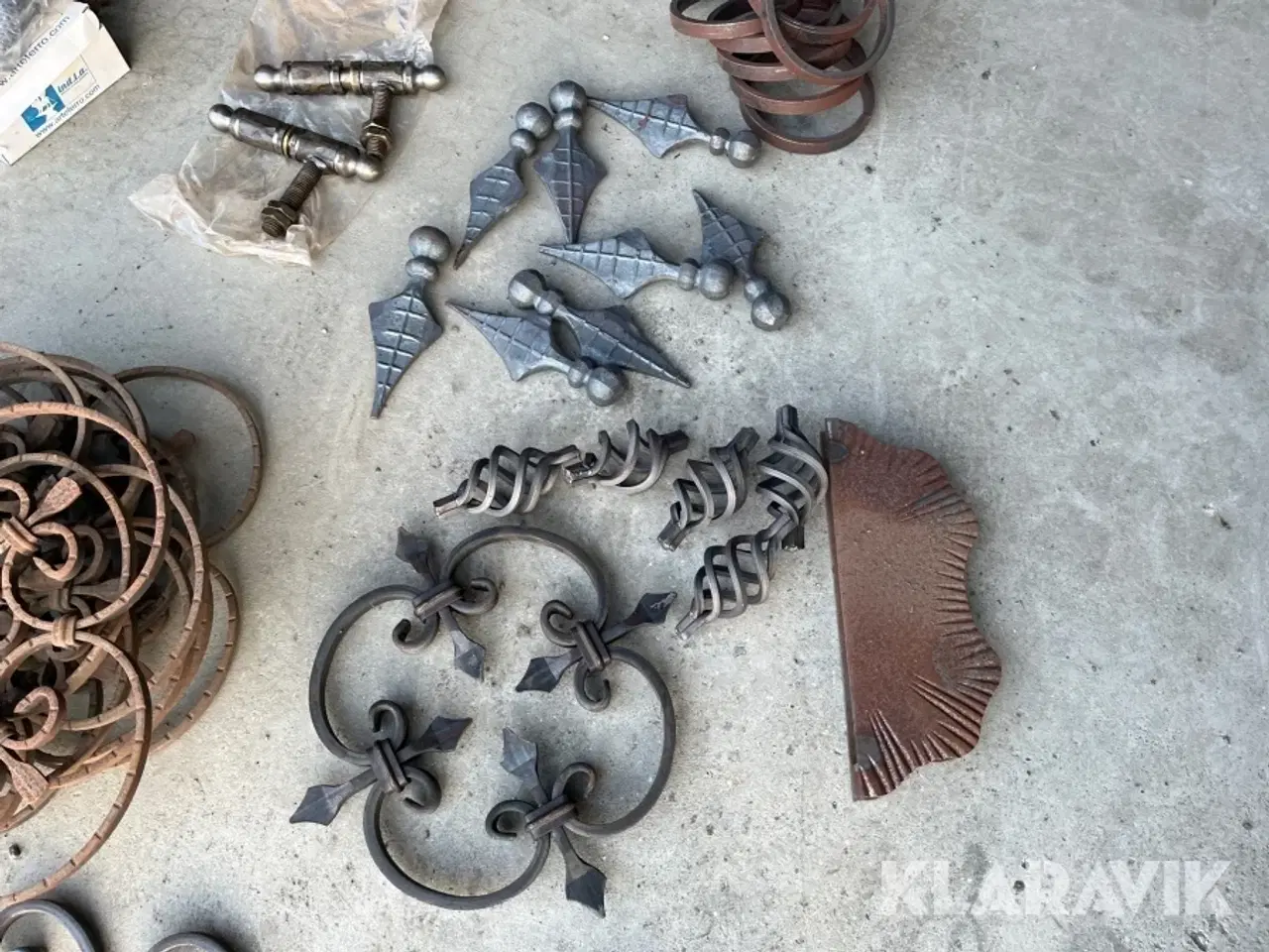 Billede 10 - Smedejern diverse til Smediejernslåge