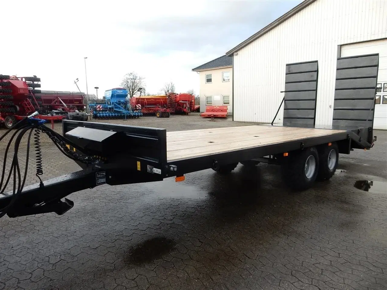 Billede 7 - Tinaz 12 tons maskintrailer - halmvogn