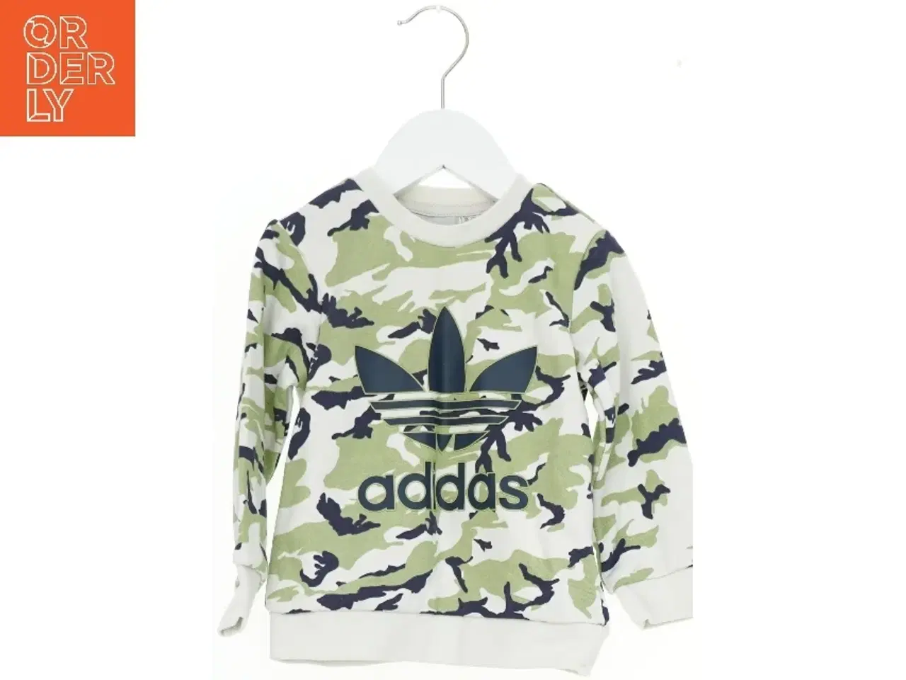 Billede 1 - Camouflage sweatshirt fra Adidas (str. 86)