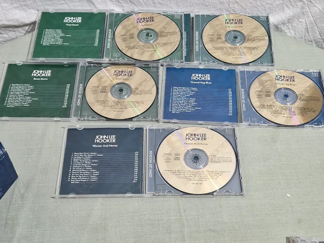 Billede 5 - John Lee Hooker - Portrait - 10 CD-Box - Past Perf