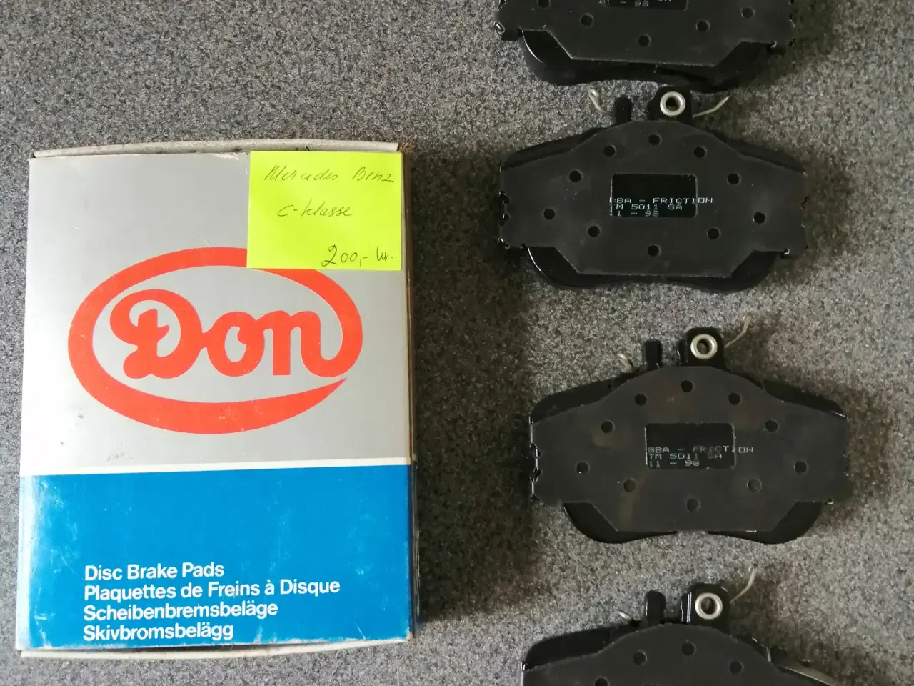 Billede 1 - Bremseklodser Mercedes Benz