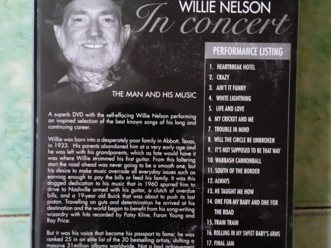 Billede 2 - DVD Willie Nelson 
