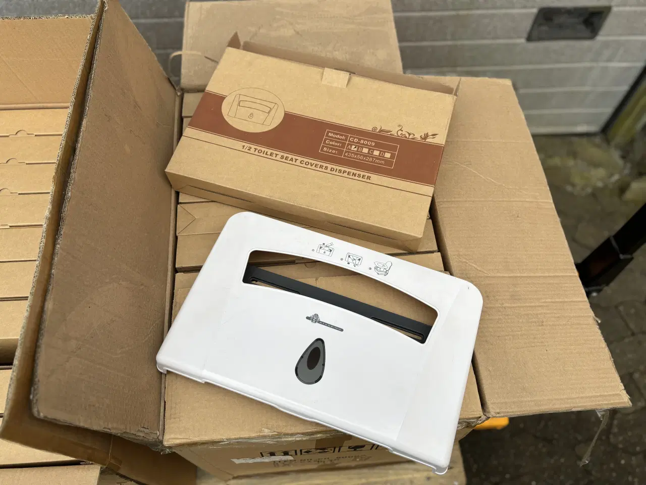 Billede 2 - 40 stk Toilet sæde cover dispenser - Helt nye
