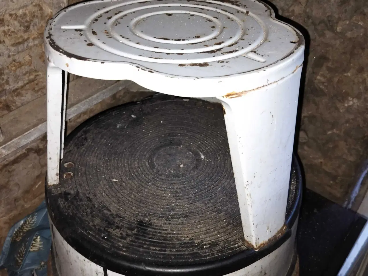 Billede 1 - Elefantfod hvid fin