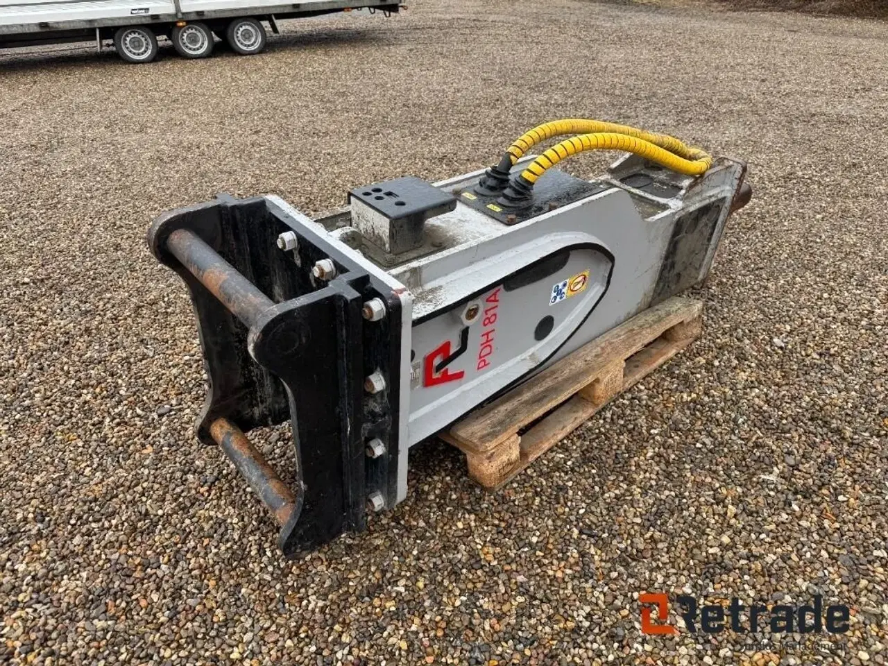 Billede 3 - - - - Pladdet betonhammer S70 skifte