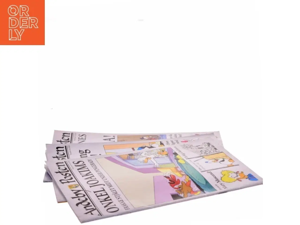 Billede 2 - Tre Andeby posten blade