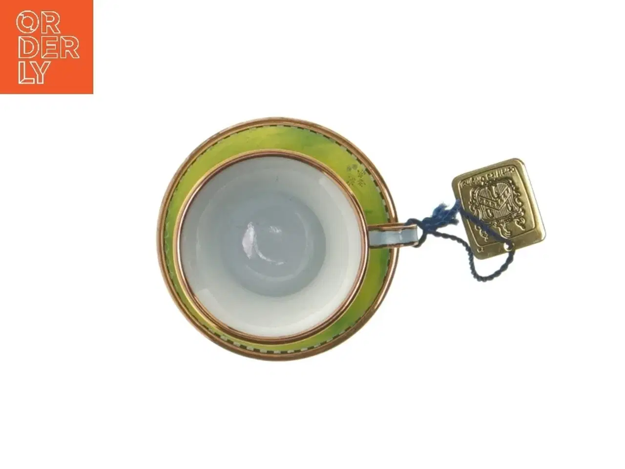 Billede 5 - Charlotte di Vita Miniature Tekop og Tallerken Samlerobjekt (str. 6 & 4 cm)