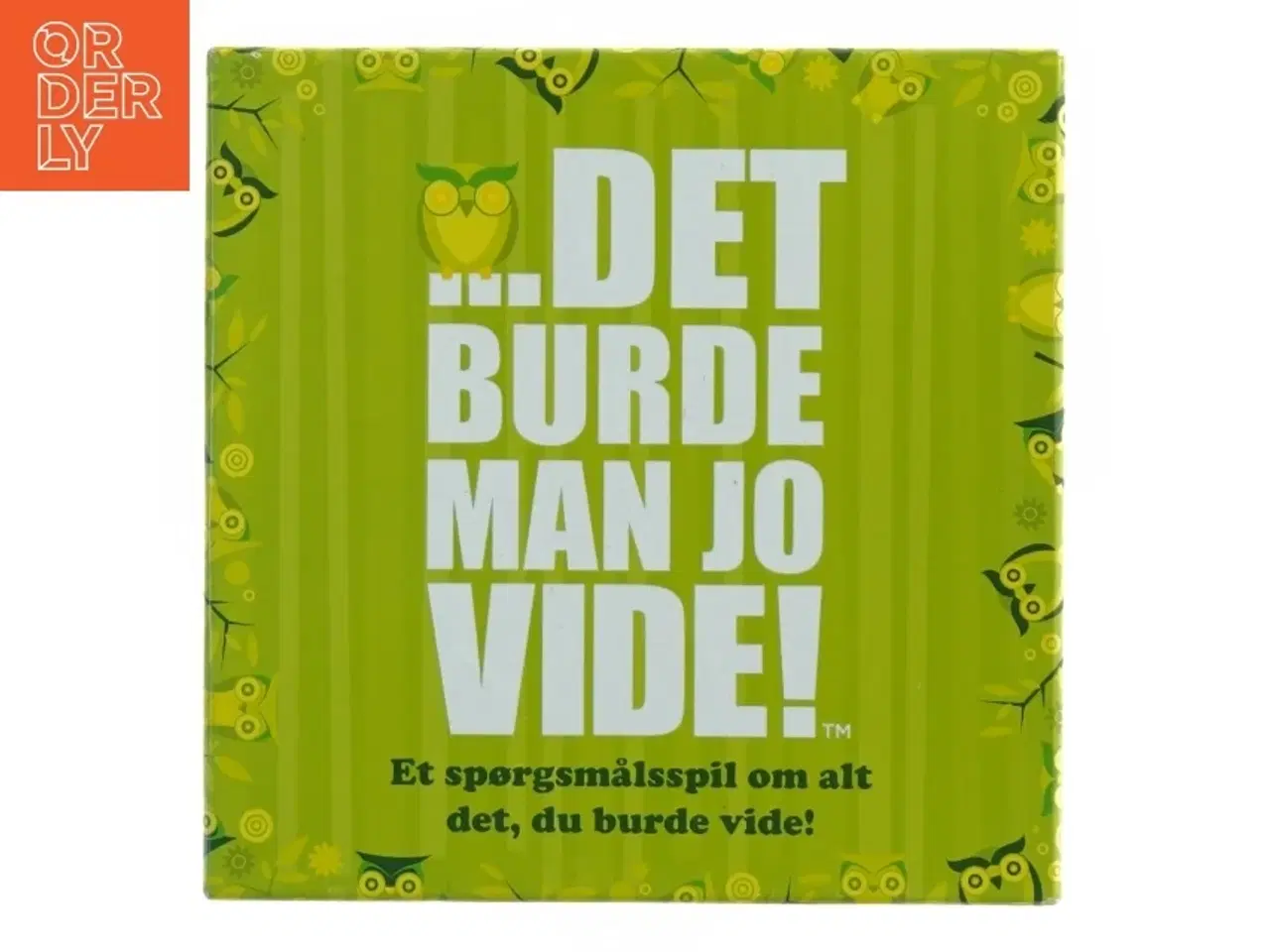 Billede 1 - Spil &#39;DET BURDE MAN JO VIDE&#180; (str. 14 x 14 x 4,5 cm)