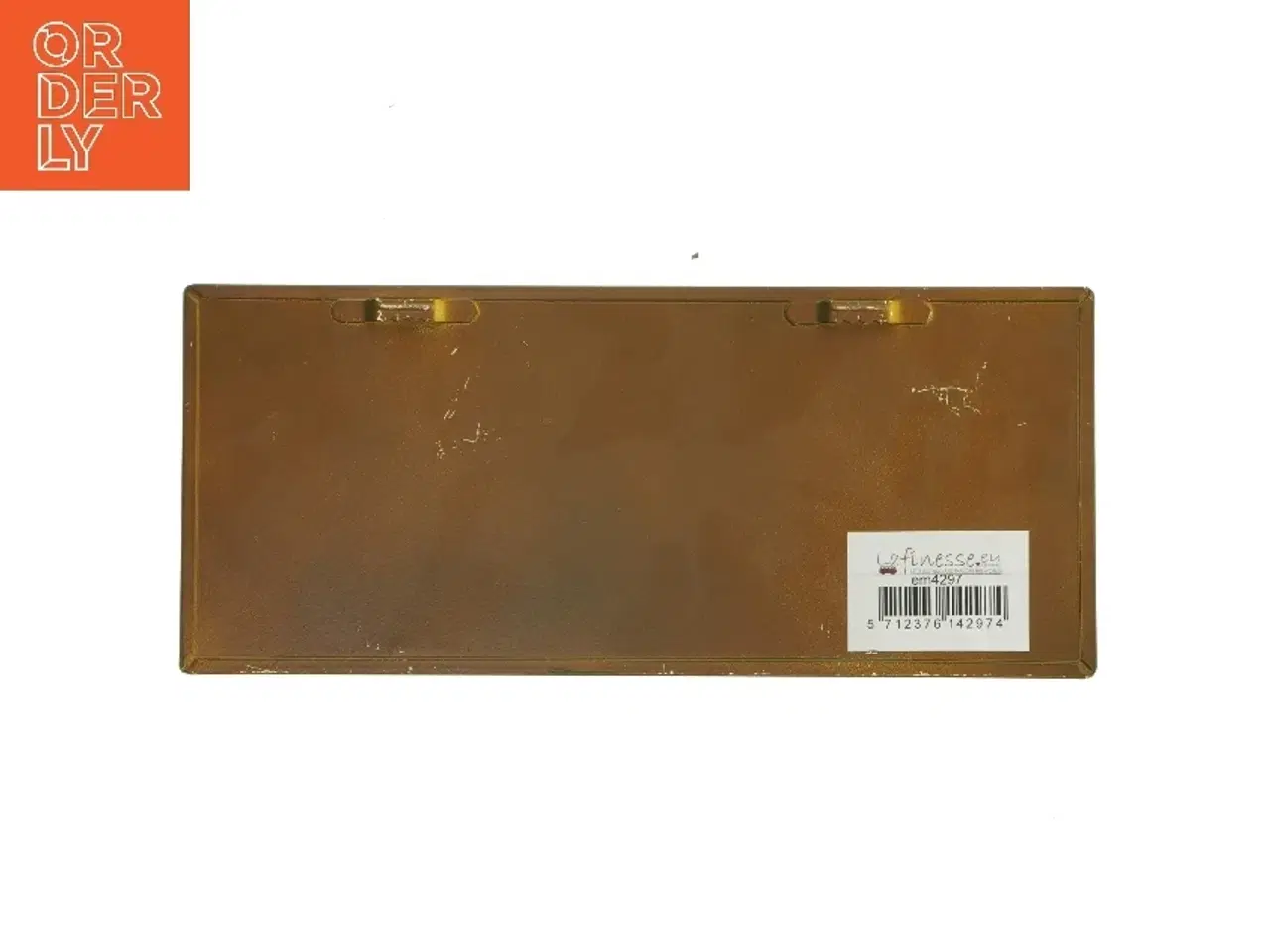 Billede 2 - Metal skilt med tekst fra Lafinesse (str. 30,5x13 cm)
