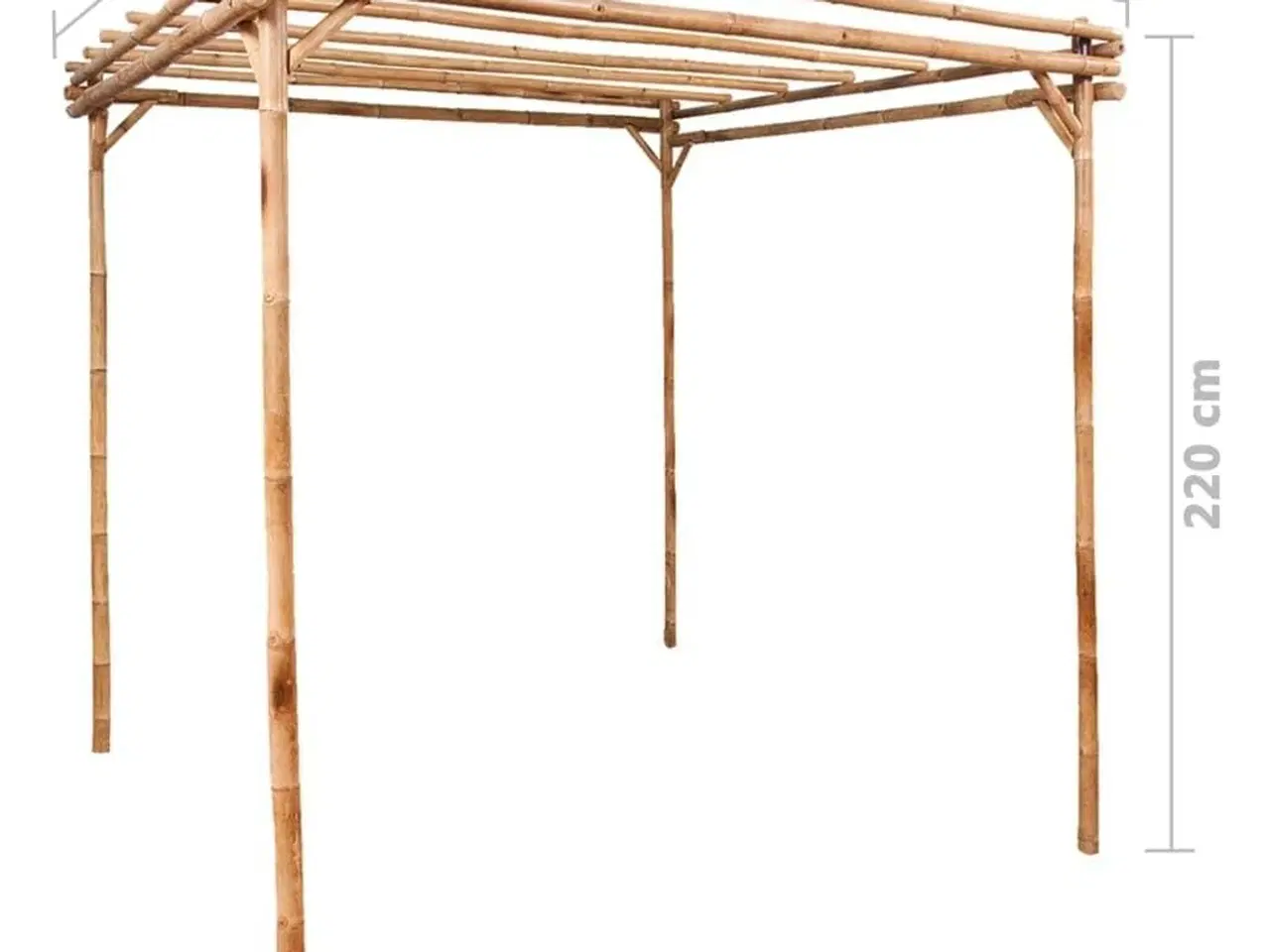 Billede 5 - Pergola 170x170x220 cm bambus