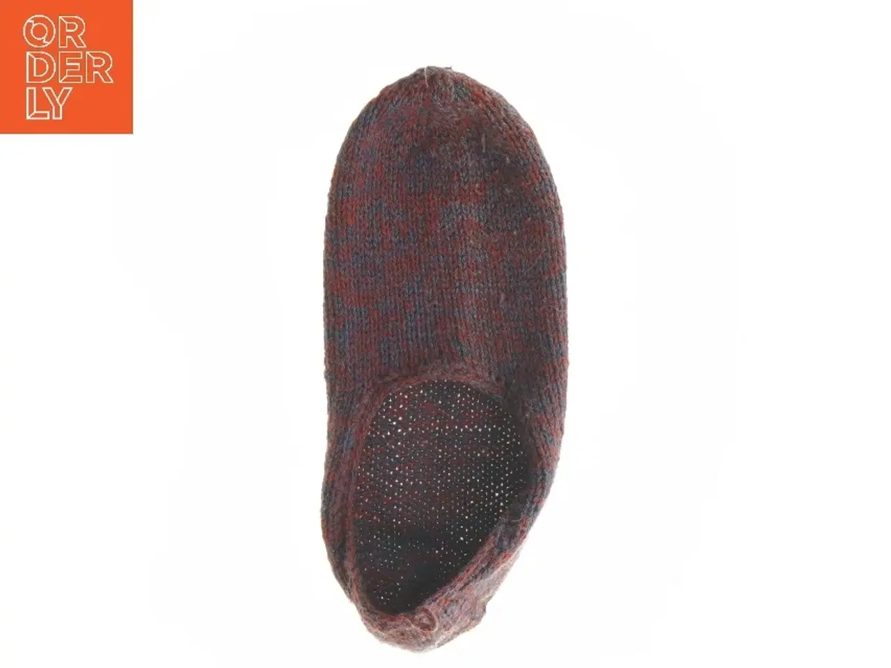 Billede 4 - Strikkede hjemmesko (str. 25 cm)