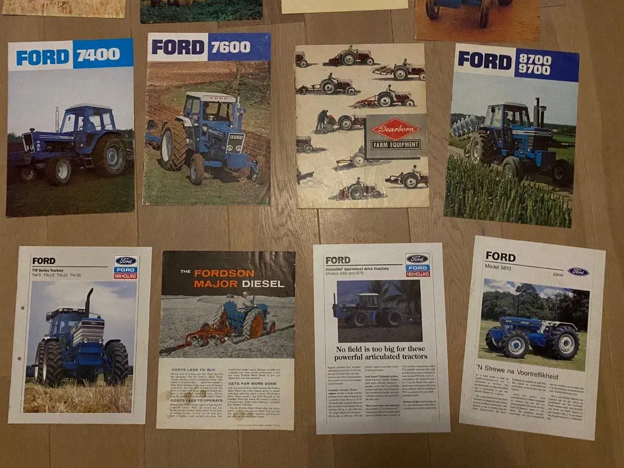Billede 1 - traktor og maskin brochurer