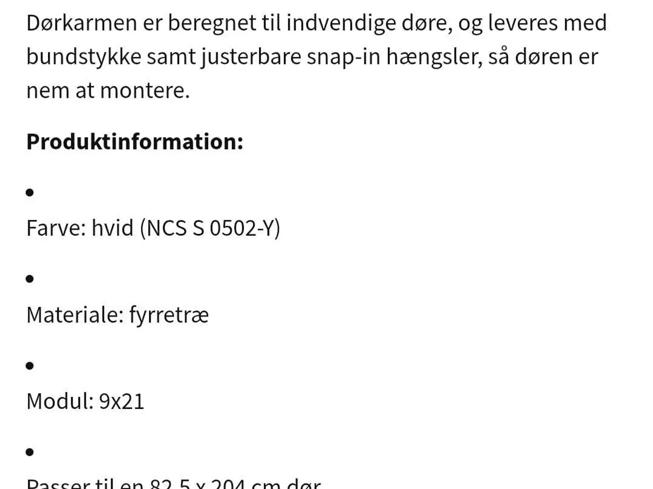 Billede 6 - Indvendige døre + karme