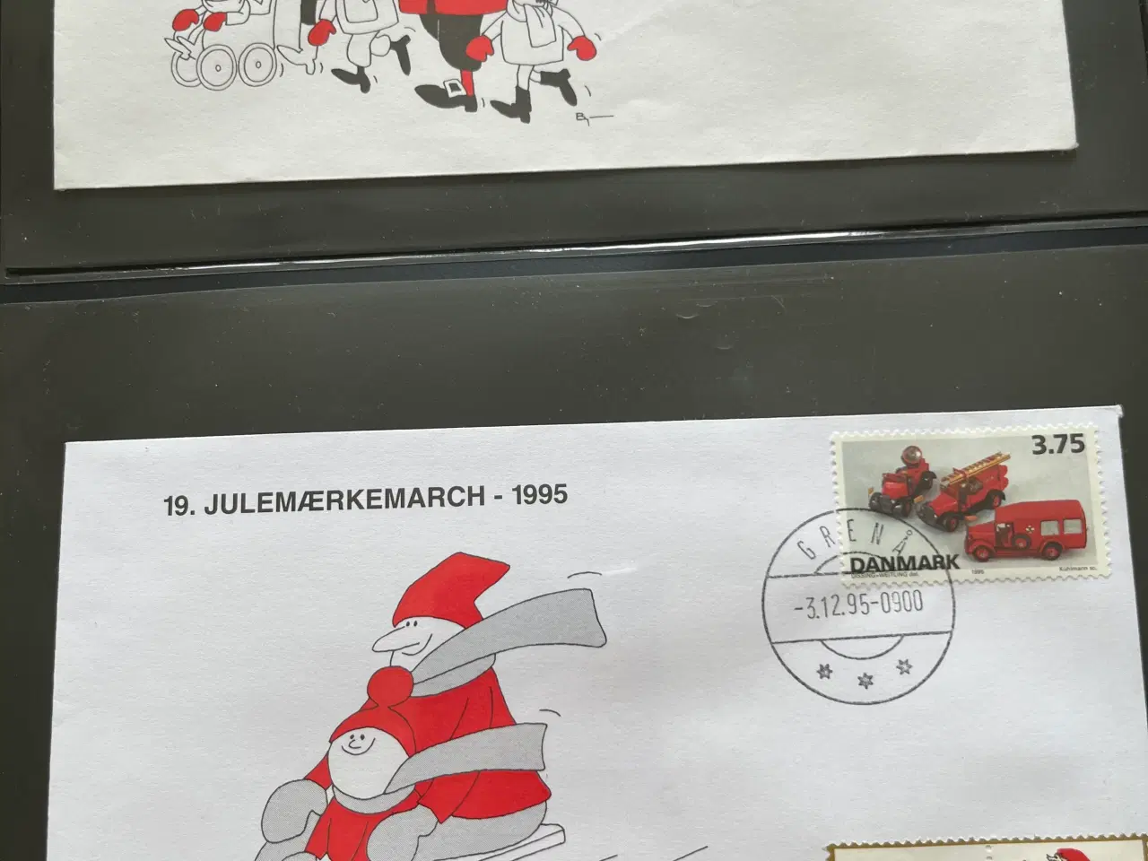 Billede 8 - Første dags kuvertmappe m/julemærkemarch